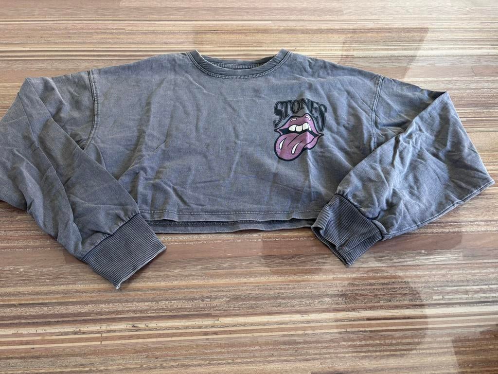 Shirt met Rolling Stones van Reserved maat 152, Kinderen en Baby's, Reserved, Meisje, Ophalen of Verzenden, Zo goed als nieuw