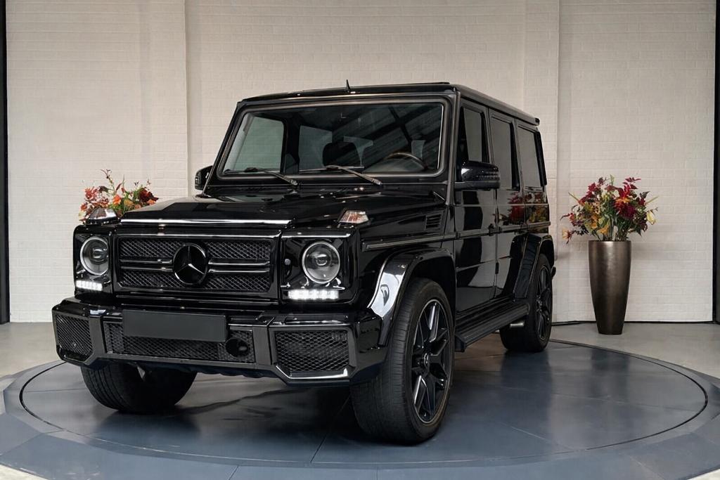 Mercedes-Benz G-klasse G500 AMG/Trekhaak/Youngtimer, Auto's, Automaat, 296 pk, G-Klasse, Zwart