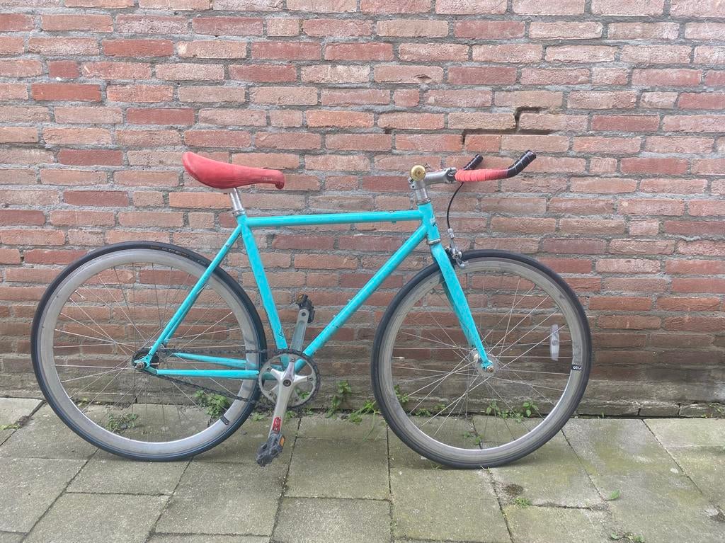 Snelle Single Speed Trainingsfiets, Minder dan 10 versnellingen, 49 tot 53 cm, Zo goed als nieuw, Ophalen