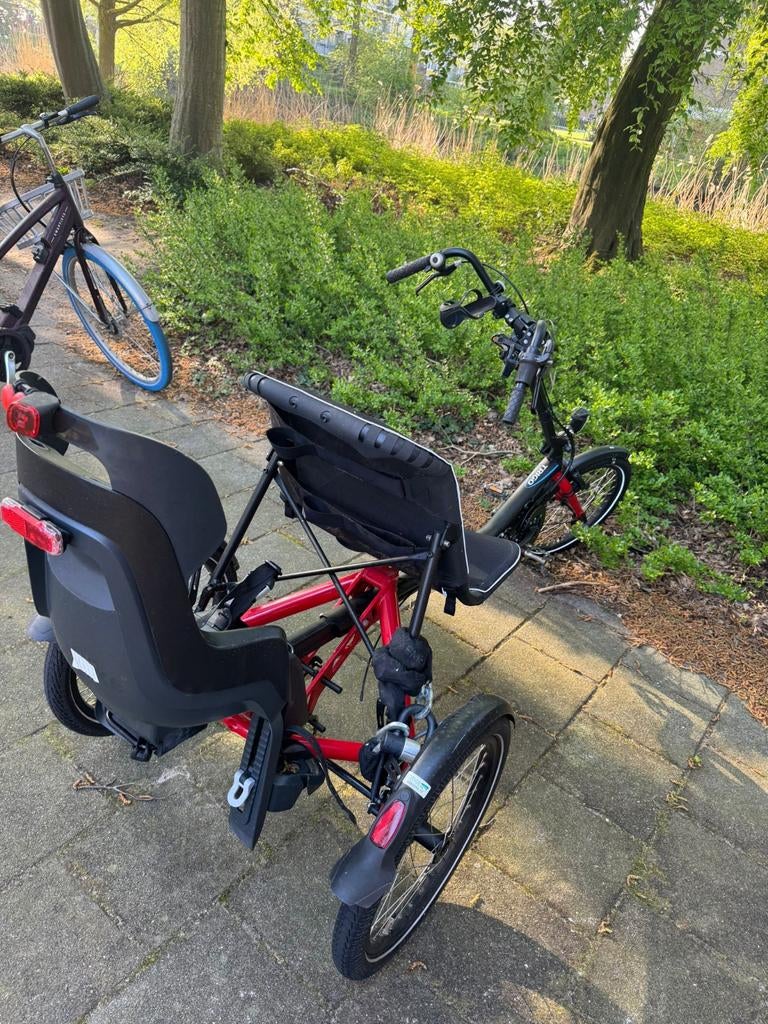 Hase Trigo Up Driewieler met kinderzitje – uniek maatwerk!, Fietsen en Brommers, Fietsen | Driewielfietsen, Ophalen, Gebruikt