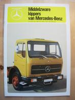 Mercedes Middelzware Kipper Brochure 1979 - 1013 t/m 1619, Zo goed als nieuw, Mercedes-Benz, Mercedes, Ophalen of Verzenden