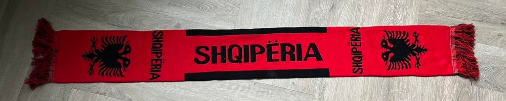 Albanie voetbal sjaal, Ophalen of Verzenden, Buitenlandse clubs, Vaantje of Sjaal