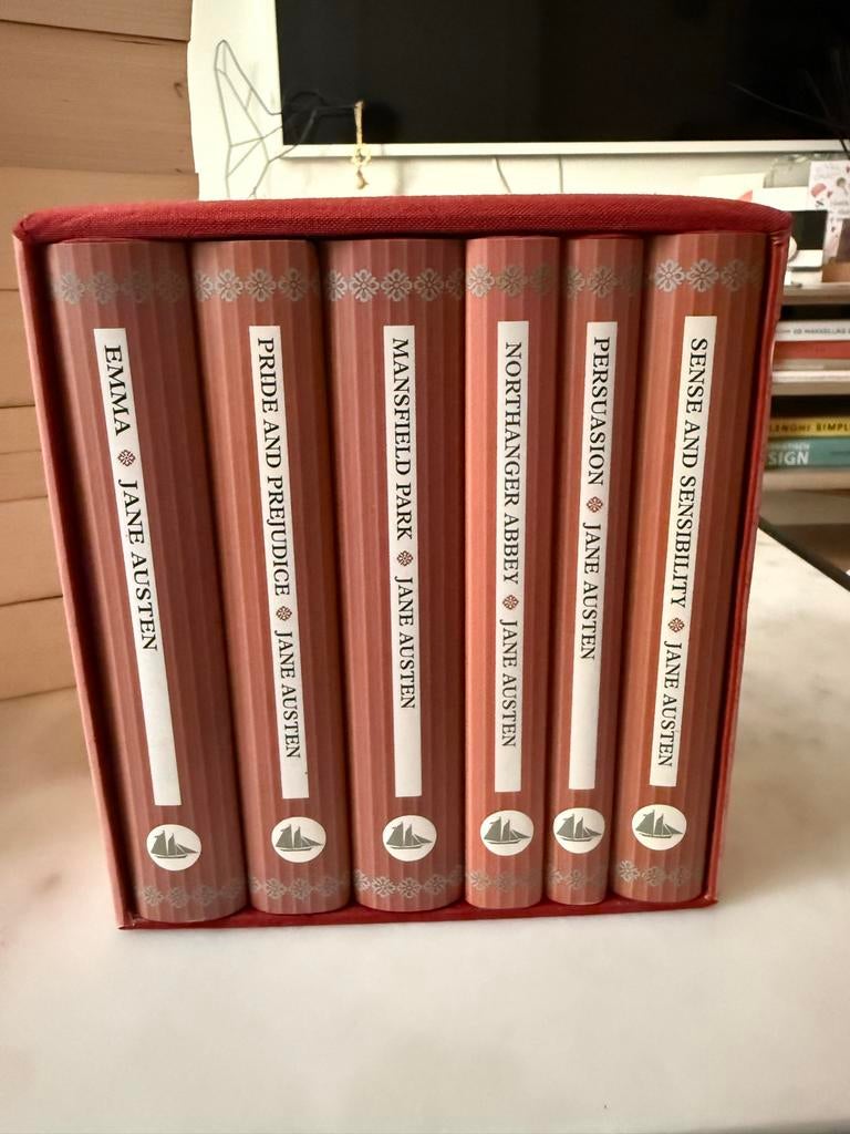 Jane Austen complete collectie in box, Ophalen of Verzenden, Gelezen, Europa overig