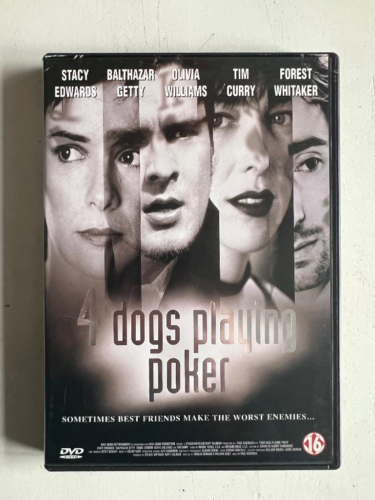 4 Dogs Playing Poker, Vanaf 16 jaar, Ophalen of Verzenden, Gebruikt, Actiethriller