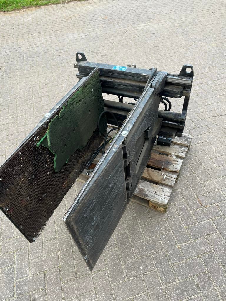 Kaup witgoedklem/balenklem heftruck, Ophalen