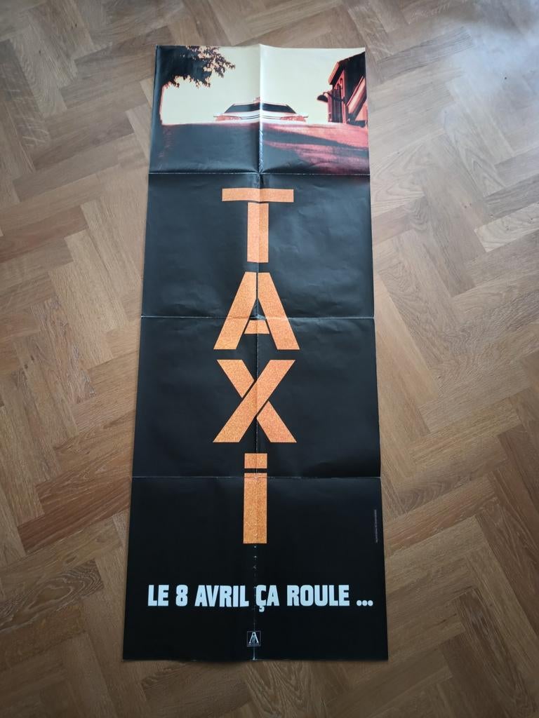 Film poster 'Taxi 1', Ophalen of Verzenden, A1 t/m A3, Film en Tv