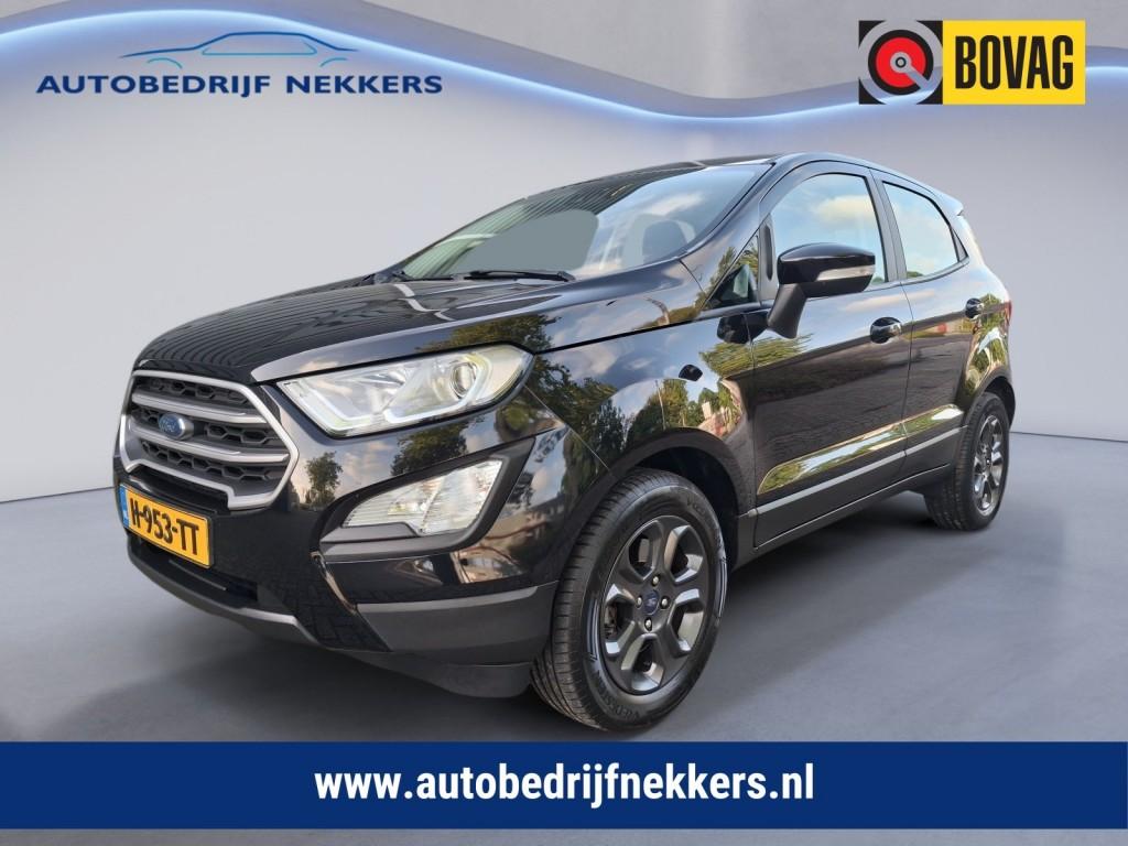 Ford ECOSPORT 1.0 EB CONNECTED, 101 pk, Ecosport, Zwart, Origineel Nederlands
