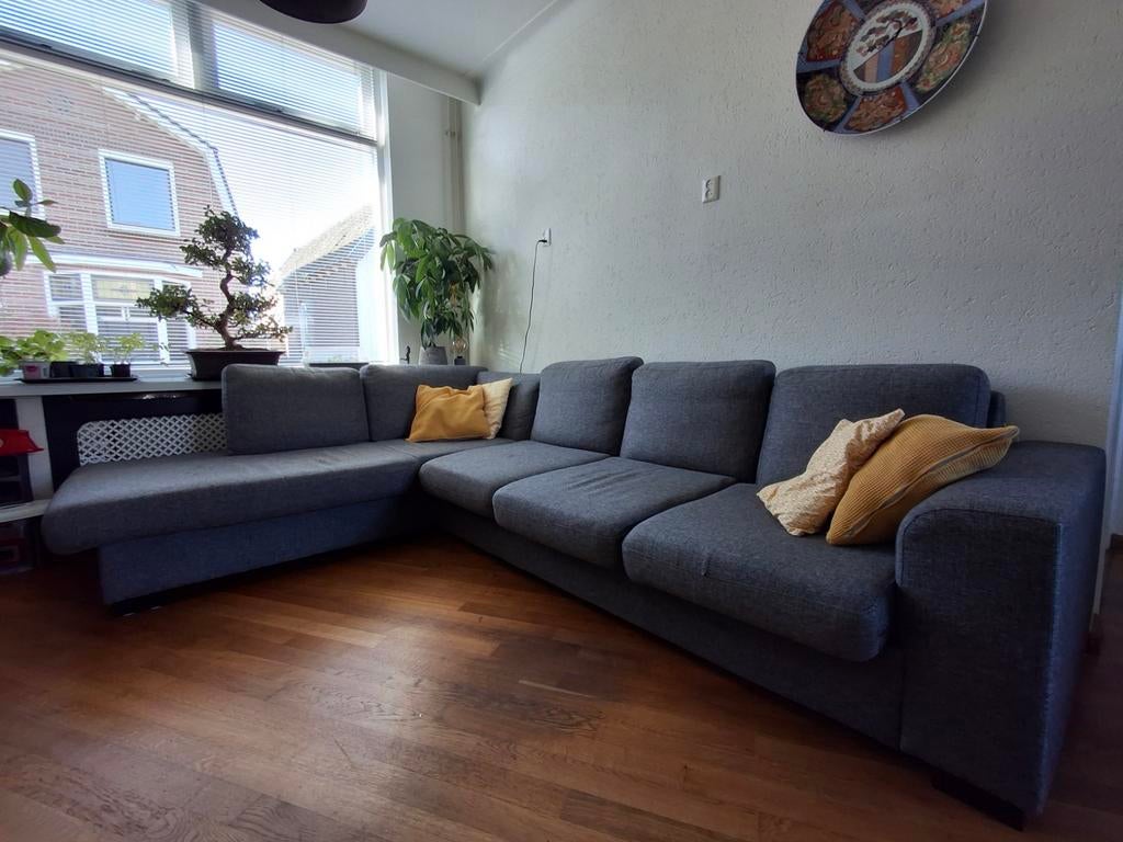 Ruime Hoekbank - 310x210 cm - Comfortabel en Modern, Ophalen, Gebruikt, Hoekbank, 300 cm of meer