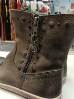 Freesby grijs leren half hoge laarsjes ongedragen 33 34087, Meisje, ., Nieuw, Freesby