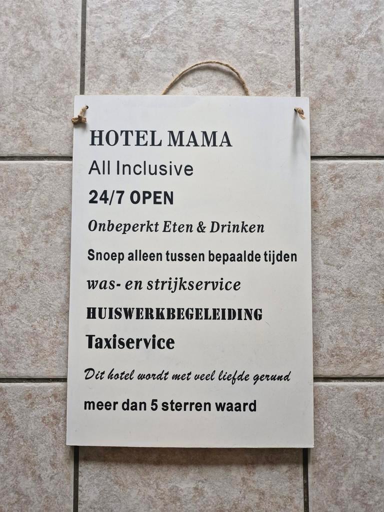 Hotel mama, Ophalen of Verzenden