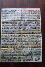 Suske en Wiske De Gouden Bloem als muurposter (reclame Dash), Eén stripboek, Ophalen of Verzenden, Gelezen