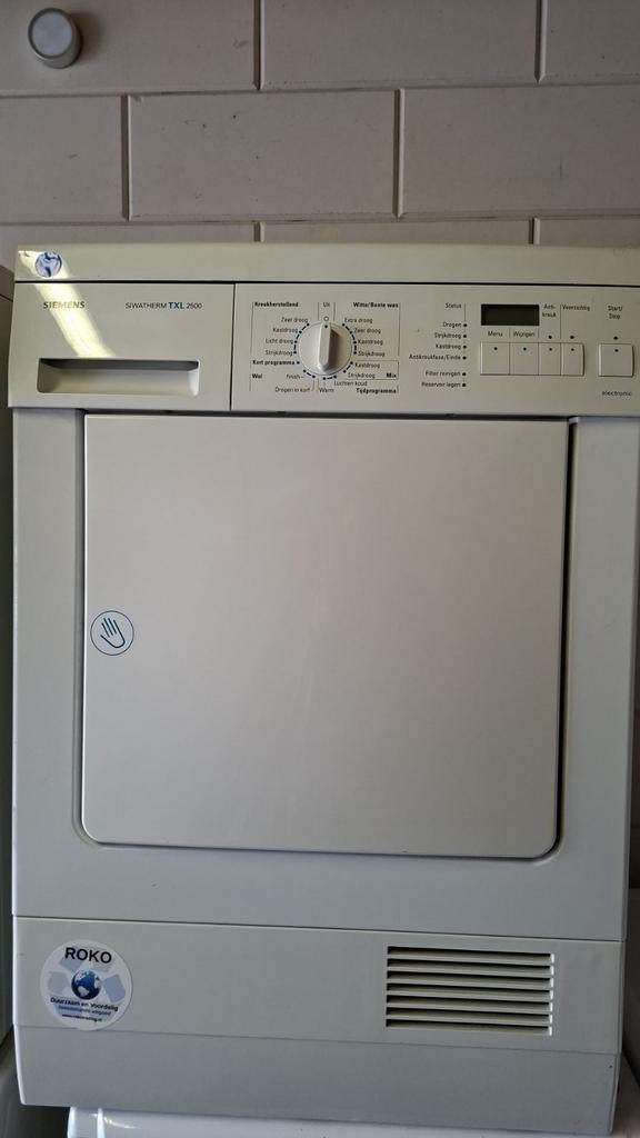 Siemens condens droger  7 kilo, Ophalen, Gebruikt