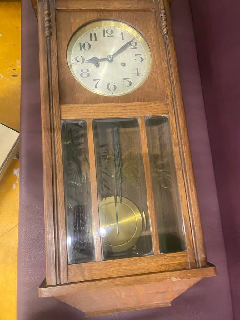 Mooi vintige klok, Ophalen