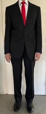 Zwart herenkostuum, maat 50, Kleding | Heren, Kostuums en Colberts, Zwart, Ophalen of Verzenden, Gedragen, Maat 48/50 (M)