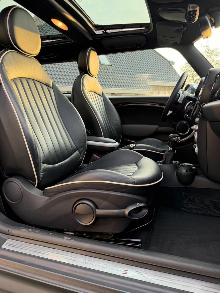 Mini Cooper S CHILI/ 1.6/ Automaat/ 180 PK, Auto's, Mini, Gebruikt, Zwart, 4 cilinders, 4 stoelen