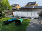 Intex Zwembad 549x274x122 met toebehoren, Tuin en Terras, Zwembaden, Gebruikt, 200 tot 300 cm, Rechthoekig, Ophalen