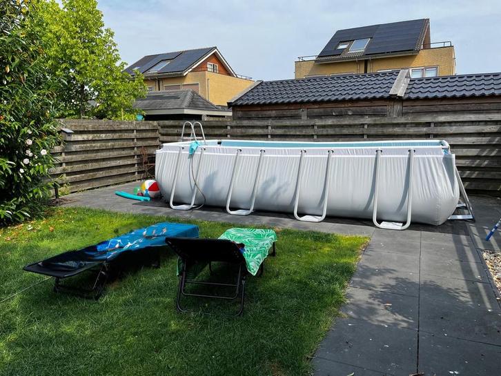 Intex Zwembad 549x274x122 met toebehoren, Tuin en Terras, Zwembaden, Gebruikt, Opzetzwembad, 120 cm of meer, 400 cm of meer, 200 tot 300 cm