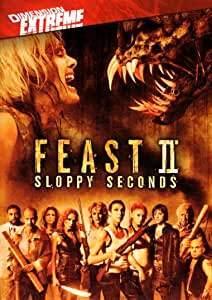 Ultra gore film 'Feast II - Sloppy Seconds' (import, R1), Cd's en Dvd's, Dvd's | Horror, Zo goed als nieuw, Gore, Vanaf 16 jaar