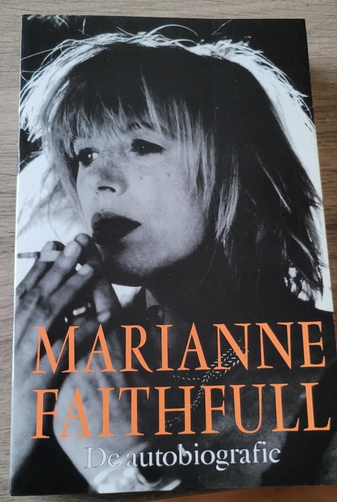 Marianne Faithfull autobiografie, Ophalen of Verzenden, Gelezen, David Dalton