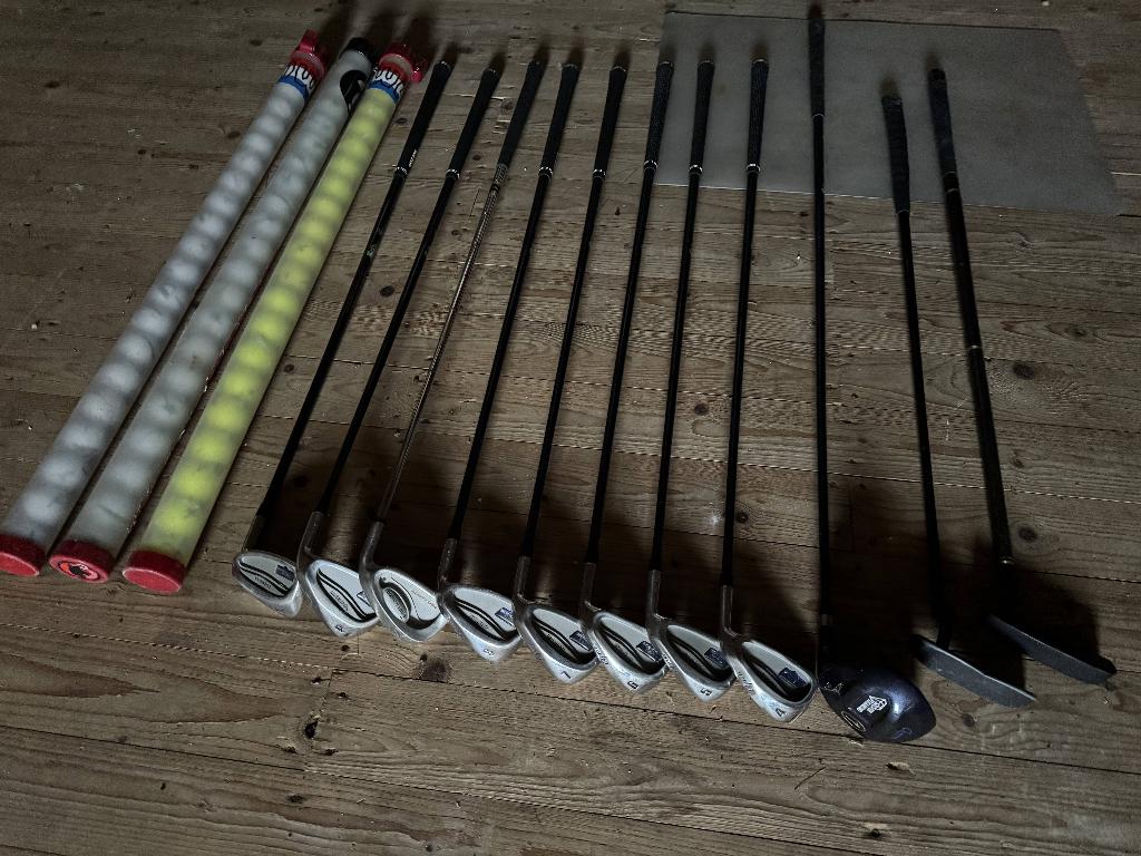 Golfset golfclubs en golfballen, Ophalen of Verzenden, Gebruikt, Set, Overige merken