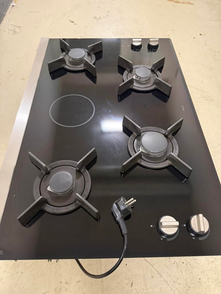 Atag 4 pits gaskookplaat 90cn, Ophalen of Verzenden, Zo goed als nieuw, Inbouw, Gas