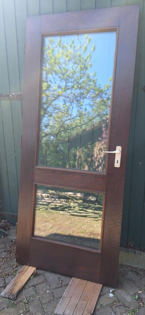 Buitendeur 88 bij 209 cm, Doe-het-zelf en Verbouw, Deuren en Horren, Ophalen, Gebruikt, 80 tot 100 cm, Buitendeur