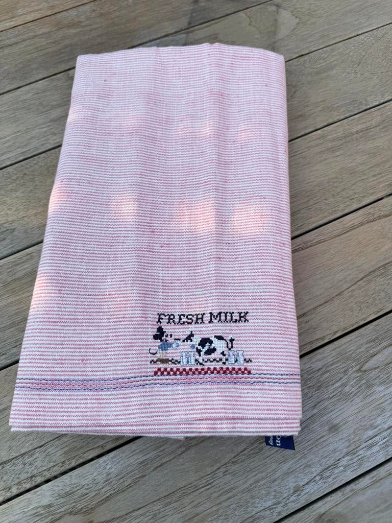 Donaldson 100% linnen tafelkleed nieuw 145x139 cm, Huis en Inrichting, Ophalen, Nieuw, Rechthoek, Binnen