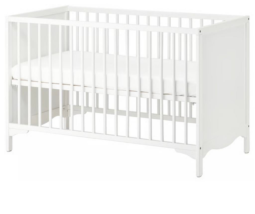 GRATIS Ledikant wit IKEA Solgul, Kinderen en Baby's, Babywiegjes en Ledikanten, Ophalen, Gebruikt, Ledikant