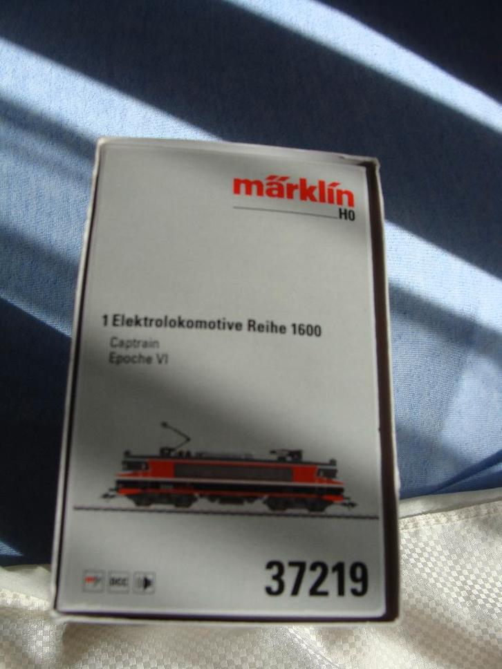 MARKLIN LOC 37219 VAN DE NS REINHE 160, Hobby en Vrije tijd, Modeltreinen | H0, Nieuw, Locomotief, Wisselstroom, Märklin, NS, Ophalen of Verzenden