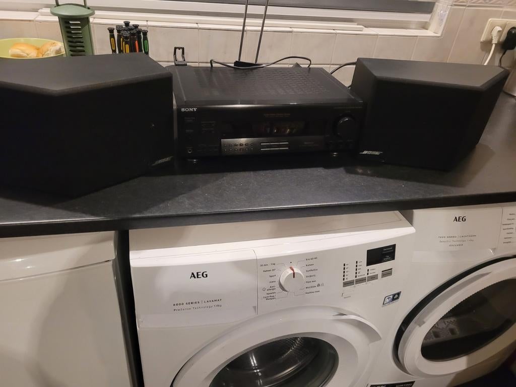 Sony receiver met Bose 201 luidsprekers, Audio, Tv en Foto, Ophalen