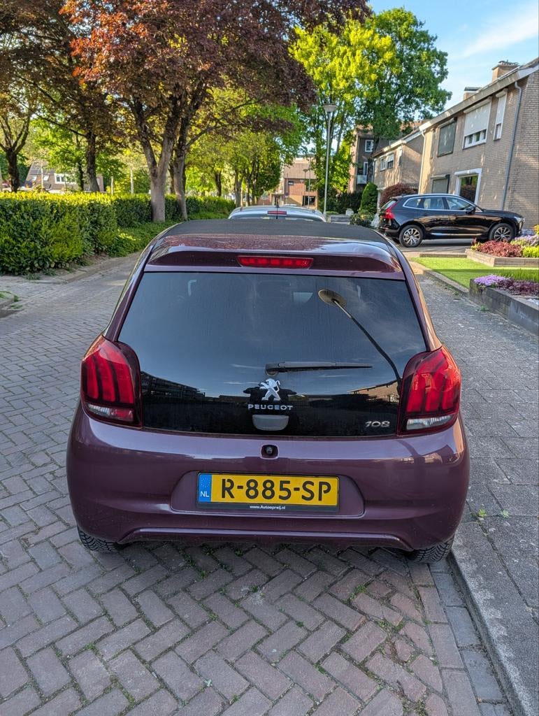 Peugeot 108 1.0 12V E-vti 51KW 5DR 2018, Auto's, Peugeot, Voorwielaandrijving, Stof, Achteruitrijcamera, Overige kleuren