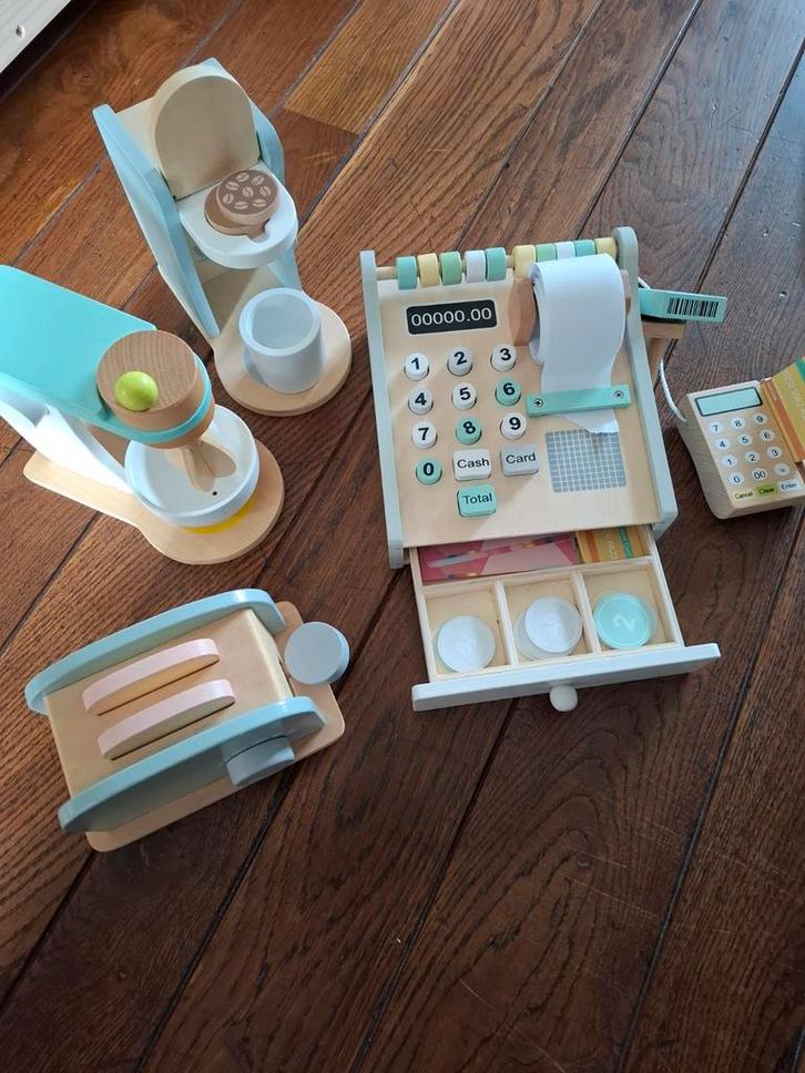 Houten speelkeuken accessoires, Kinderen en Baby's, Speelgoed | Speelkeukens, Ophalen of Verzenden
