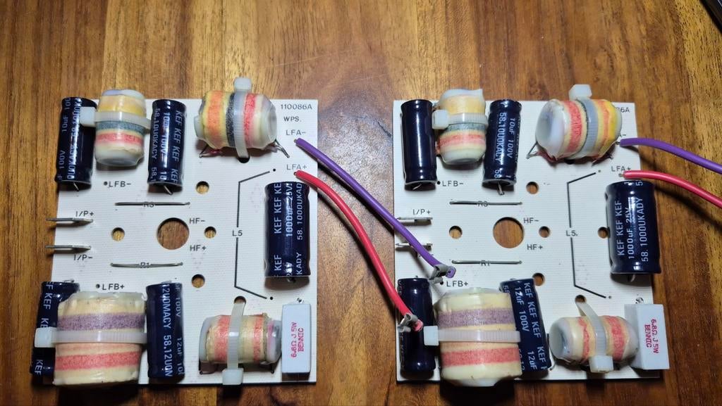 KEF SP 2134 A Crossover filters c55, Audio, Tv en Foto, Luidsprekers, Overige merken, Gebruikt, Ophalen of Verzenden, 120 watt of meer