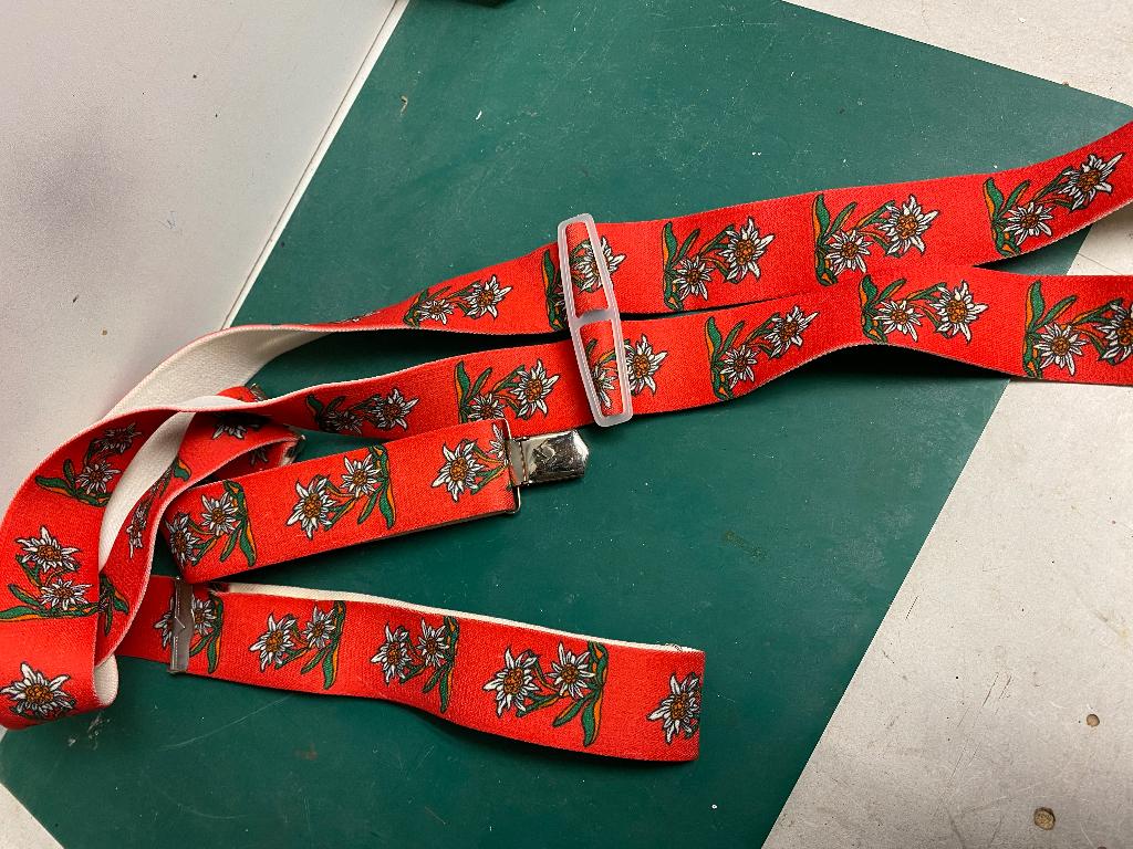 bretels, Kleding | Heren, Ophalen of Verzenden, Zo goed als nieuw, Rood, 115 cm of meer