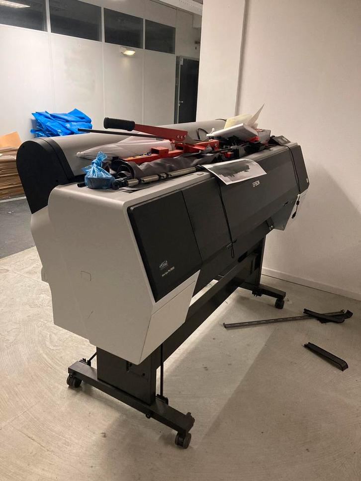 Plotter Epson Stylus Pro 9900 printer grootformaat gratis, Computers en Software, Printers, Gebruikt, Fotoprinter, Kleur printen
