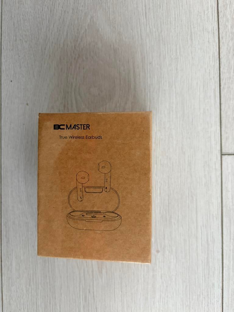 BC Master True Wireless earbuds zwart, Ophalen of Verzenden, Nieuw