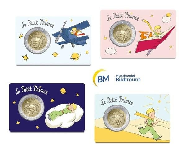 2 euro Frankrijk 2026 Le Petit Prince Coincards, Verzenden, Frankrijk, 2 euro