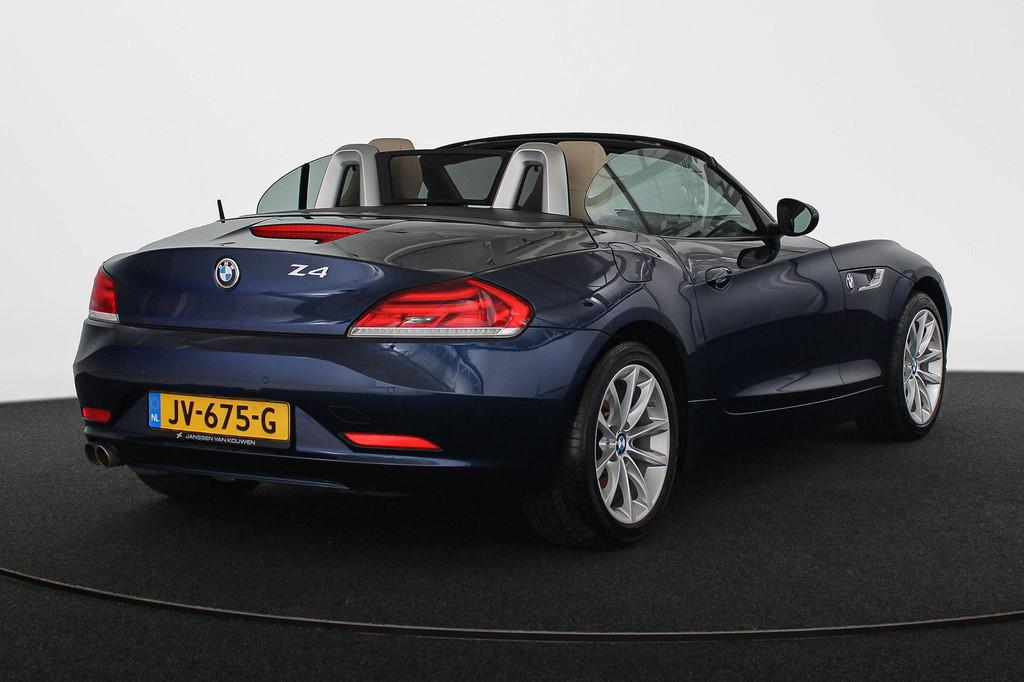 BMW Z4 Roadster sDrive18i High Executive Stoel-Stuurverwarmi, Auto's, BMW, Gebruikt, Cabriolet, Blauw, Leder