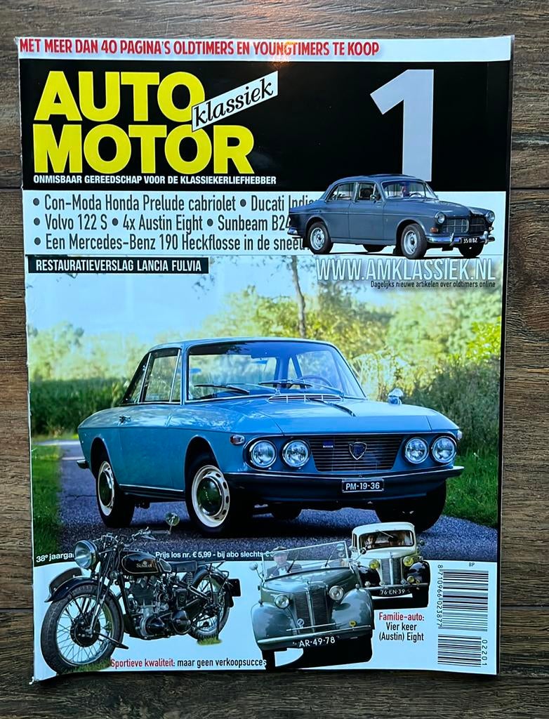 AMK: Volvo 122 S, Lancia Fulvia Coupe, Austin 8, Ophalen of Verzenden, Zo goed als nieuw, Algemeen
