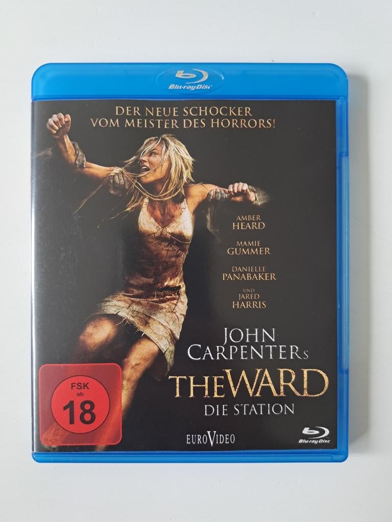 John Carpenter's The Ward - Duitse Blu-ray, Ophalen of Verzenden, Zo goed als nieuw, Horror
