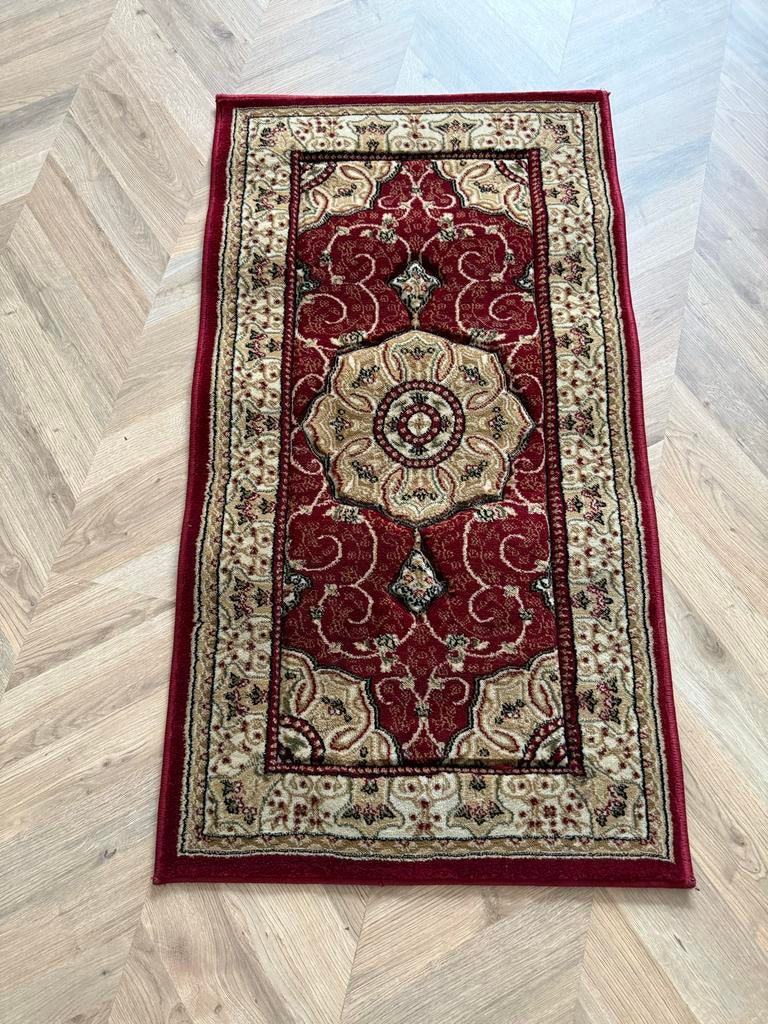 Perzische loper met medaillonontwerp - 60 x 110 cm, Ophalen, Gebruikt, 100 tot 150 cm, 50 tot 100 cm