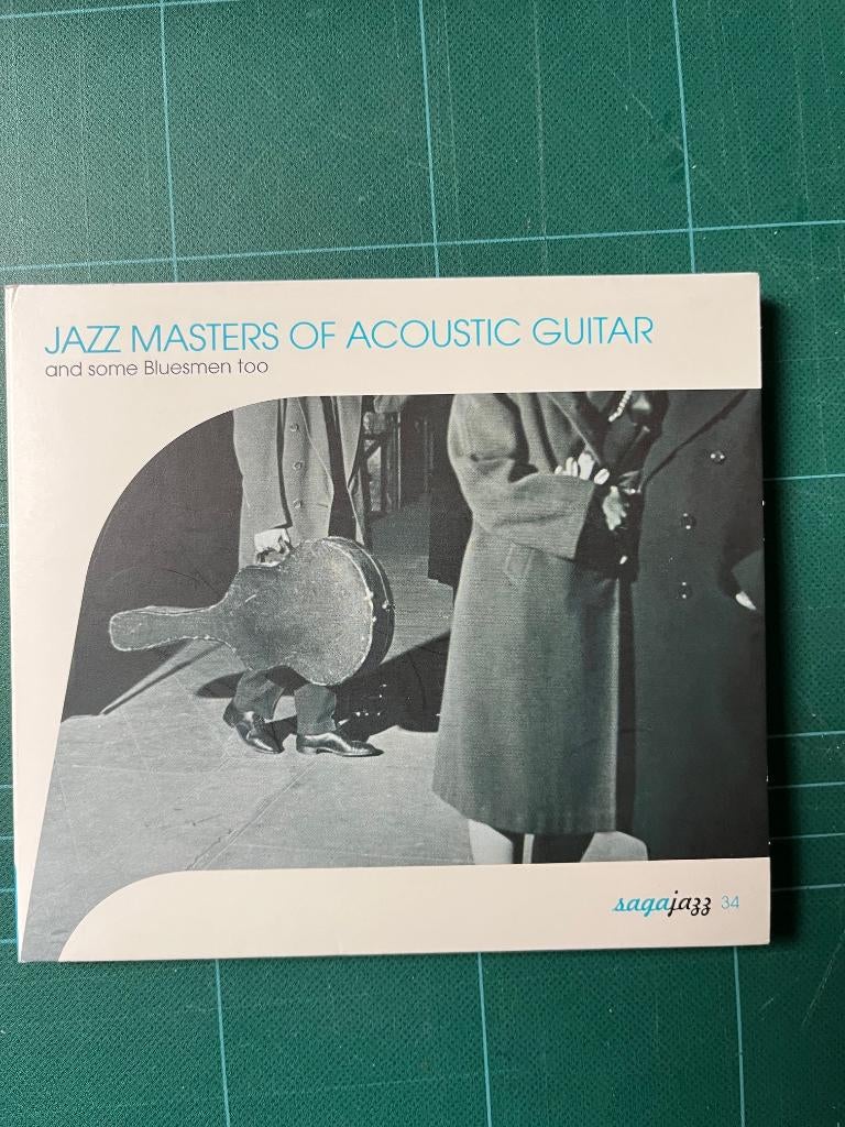 Jazz Masters of Acoustic Guitar, Saga Jazz, CD, Verzenden, Voor 1940, Zo goed als nieuw, Jazz