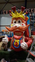 Grote Koning Carnaval Decoratie - 2.10m hoog, Ophalen