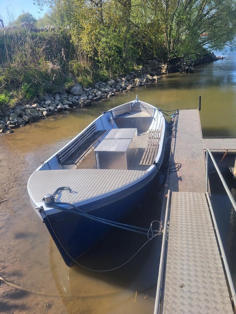 Ruime Sloep 8 meter, Gebruikt, Binnenboordmotor, 6 meter of meer, Diesel