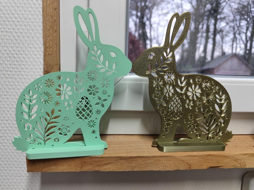 3D konijnen in verschillende kleuren, Ophalen of Verzenden, Nieuw