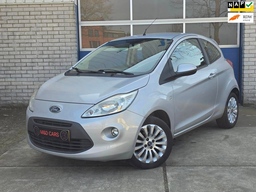 Ford Ka 1.2 Titanium AIRCO/NAP/ELEK RAMEN/ELEK SPIEGELS, Voorwielaandrijving, Stof, Gebruikt, 4 cilinders