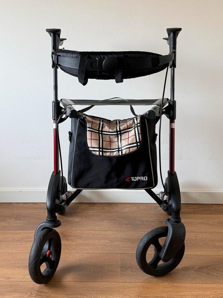 Topro Troja 2G rood, Diversen, Rollators, Zo goed als nieuw, Ophalen