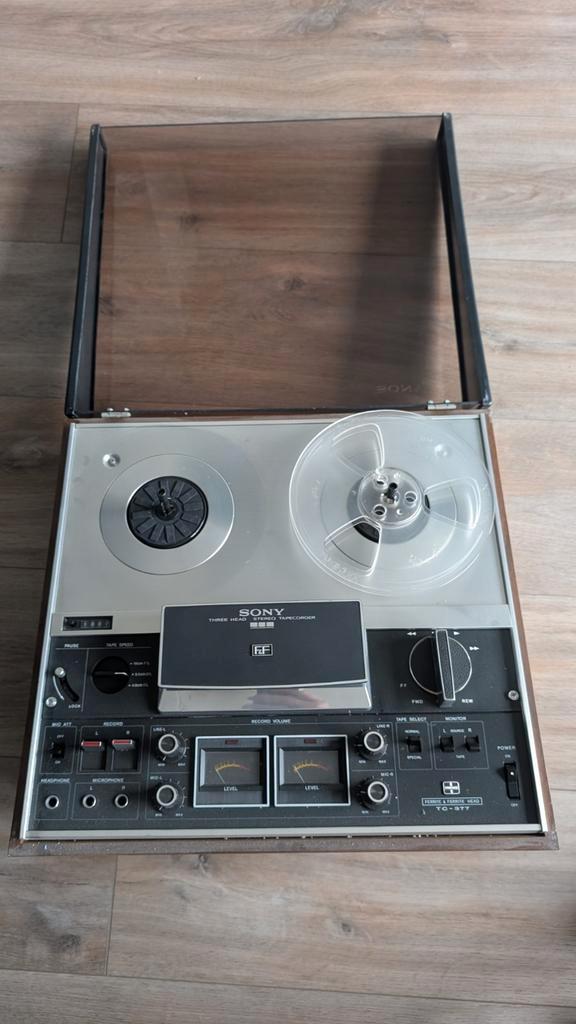 Sony TC-377 Bandrecorder met stofkap en handleiding, Audio, Tv en Foto, Bandrecorders, Bandrecorder, Met stofkap, Ophalen