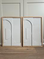 Set van 2 reliëf lijsten, Ophalen