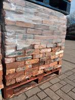 Antieke rode vormbak stenen unieke nuance 21.5 x 5.5 500M2!, Doe-het-zelf en Verbouw, Metselstenen, Ophalen of Verzenden, Gebruikt